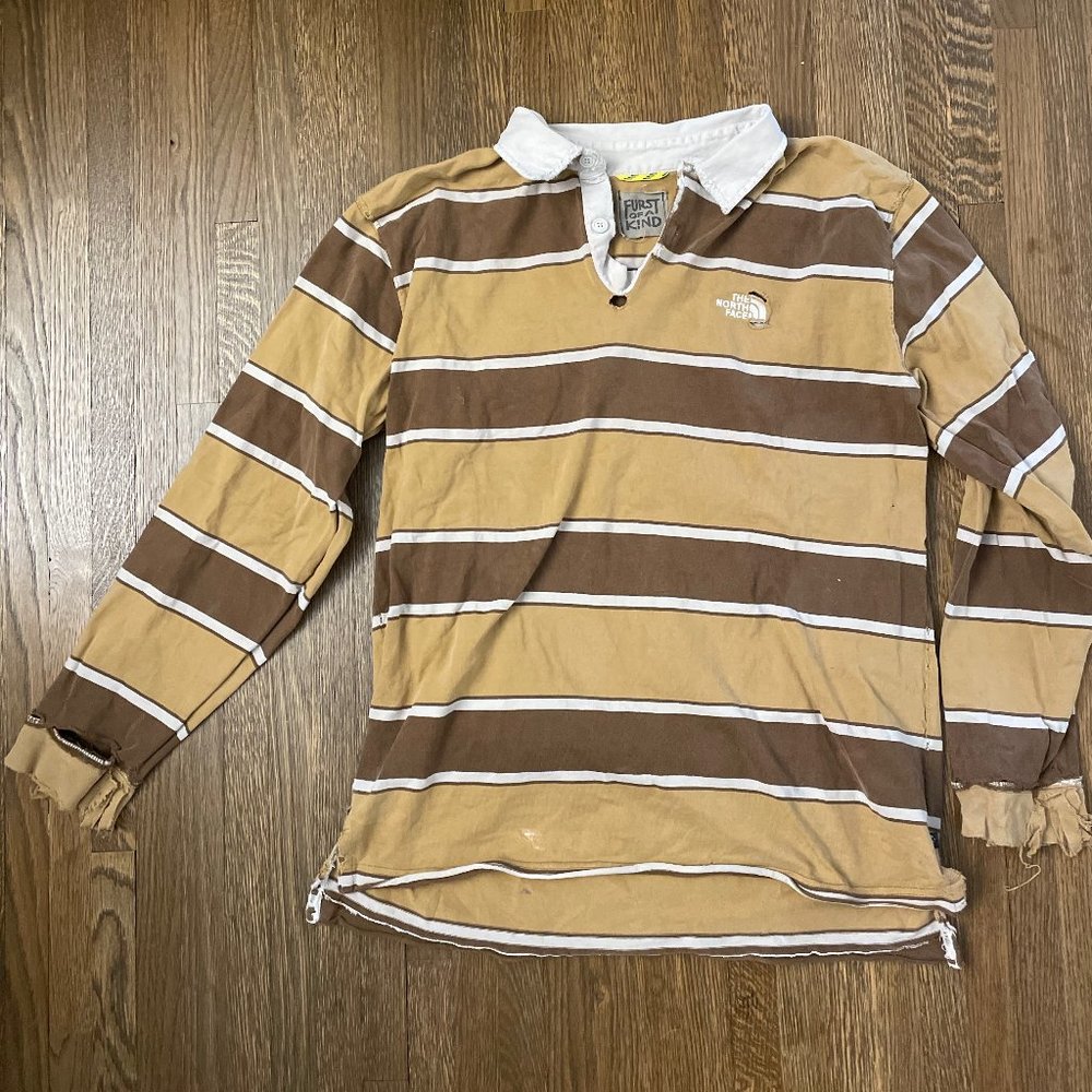 Furst of a Kind Distressed North Face Long Sleeve